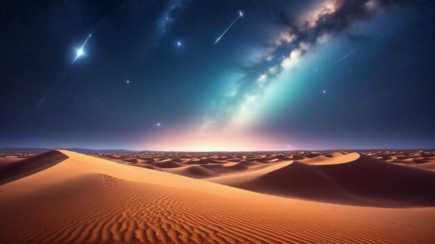 Noite Estrelada no Deserto