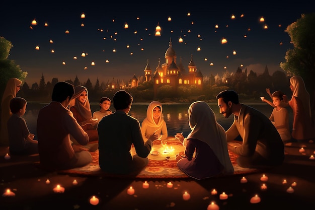 Noites de Serenidade do Ramadão