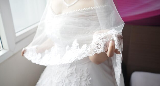 Foto noiva vestido de noiva branco