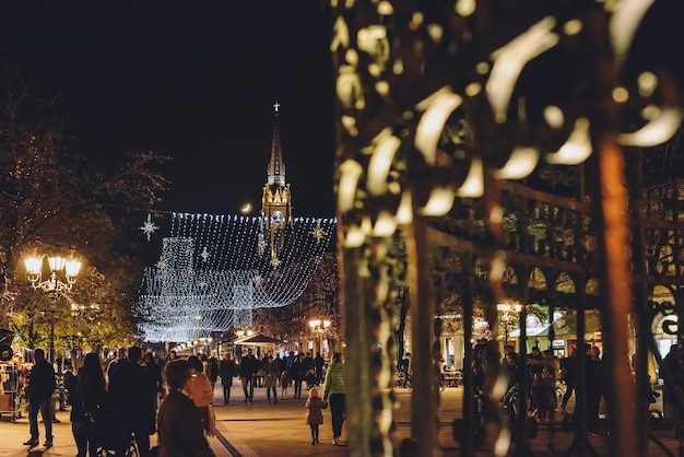 Nome da Igreja de Maria e Praça da Liberdade em Novi Sad