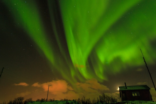 Nordlichter in Norwegen Lofoten Inseln