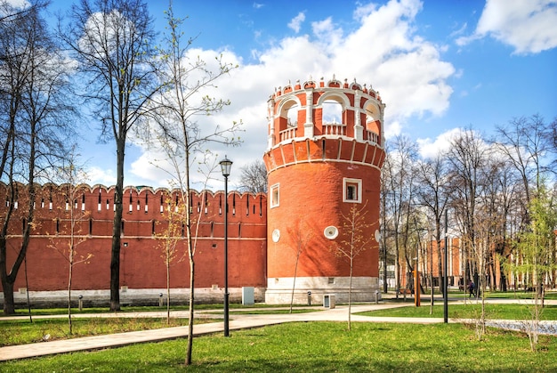 Nordöstlicher Turm Donskoi-Kloster Moskau