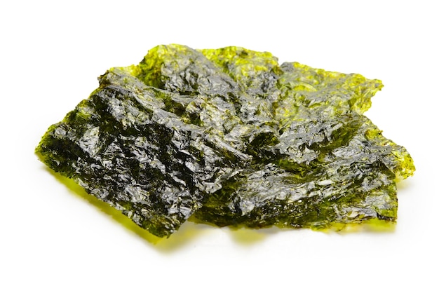 Nori Seetang isoliert auf Weiß