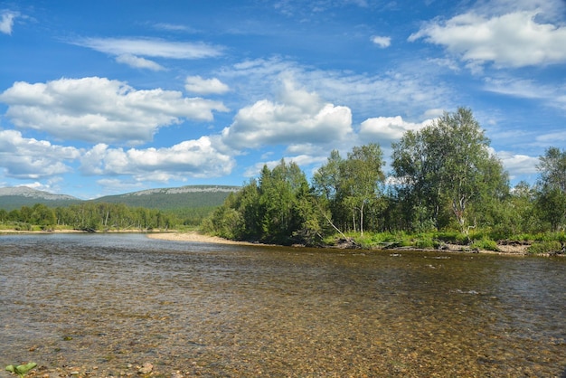 North River an einem Sommertag