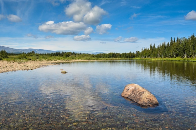 North River an einem Sommertag