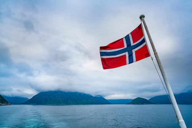 Noruega bandera Naturaleza Noruega