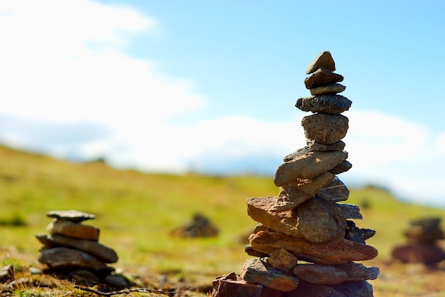 Foto noruega dzen piedras sobre el fondo superior hd