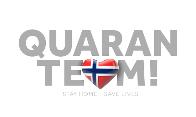 Noruega quaranteam quedarse en casa salvar vidas mensaje d render