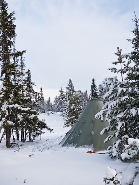 Norwegen Winter Lanscape Schnee