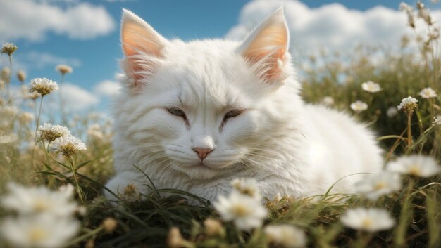 Norwegische Katze