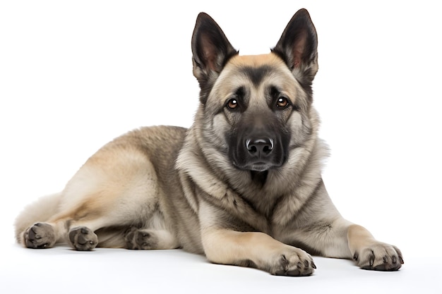 Norwegischer Elchhund, echtes Bild