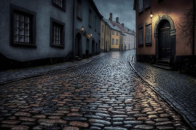 Nostalgischer Spaziergang durch Kopfsteinpflasterstraßen