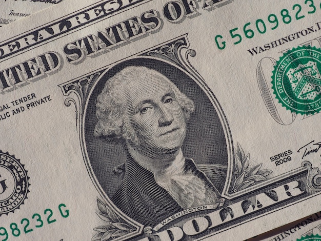 Notas de dólar, Estados Unidos