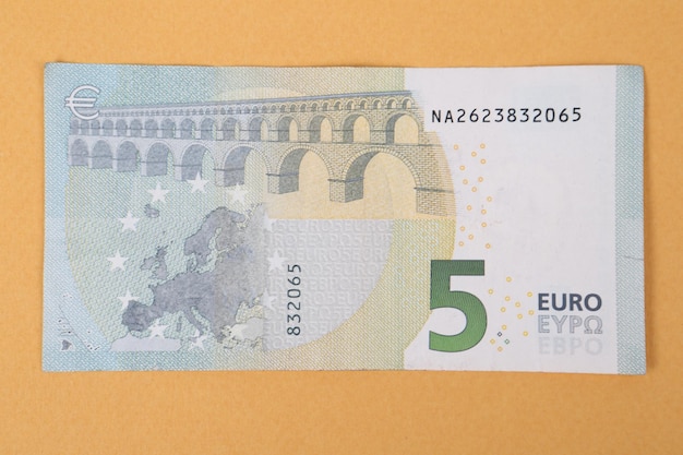 Foto notas de euro do dinheiro da moeda europeia