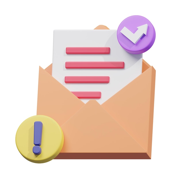 Notificación por correo electrónico con alerta