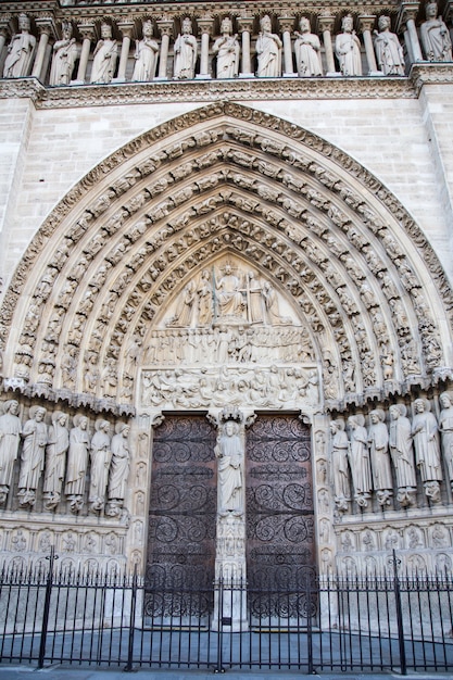 Notre Dame de Paris Cathedral.Paris. Frankreich