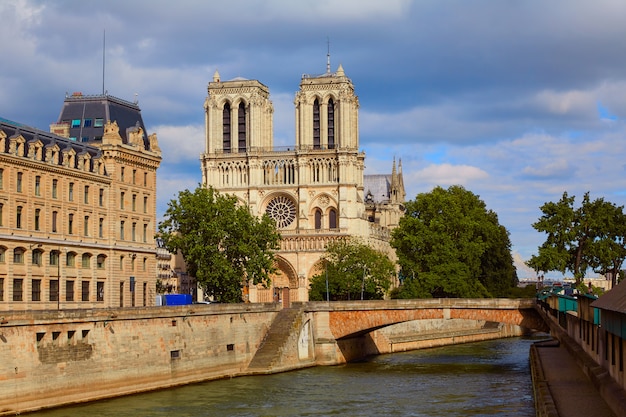 Notre Dame-Kathedrale in Paris Frankreich