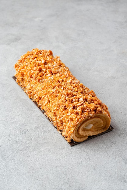 Foto nougat swiss roll indonesia bolu gulung nougat