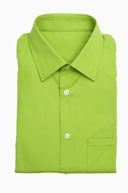 Nova camisa masculina cores verdes