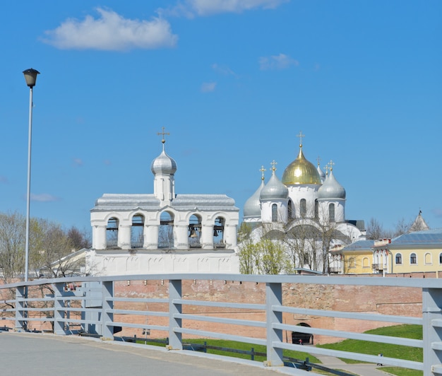 Novgorod Kremlin en Veliky Novgorod, Rusia.