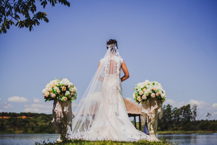 Foto novia en el campo