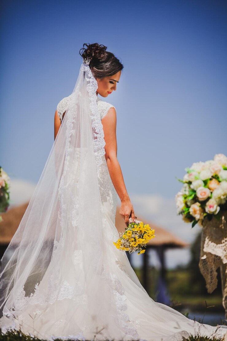 Foto novia en el campo