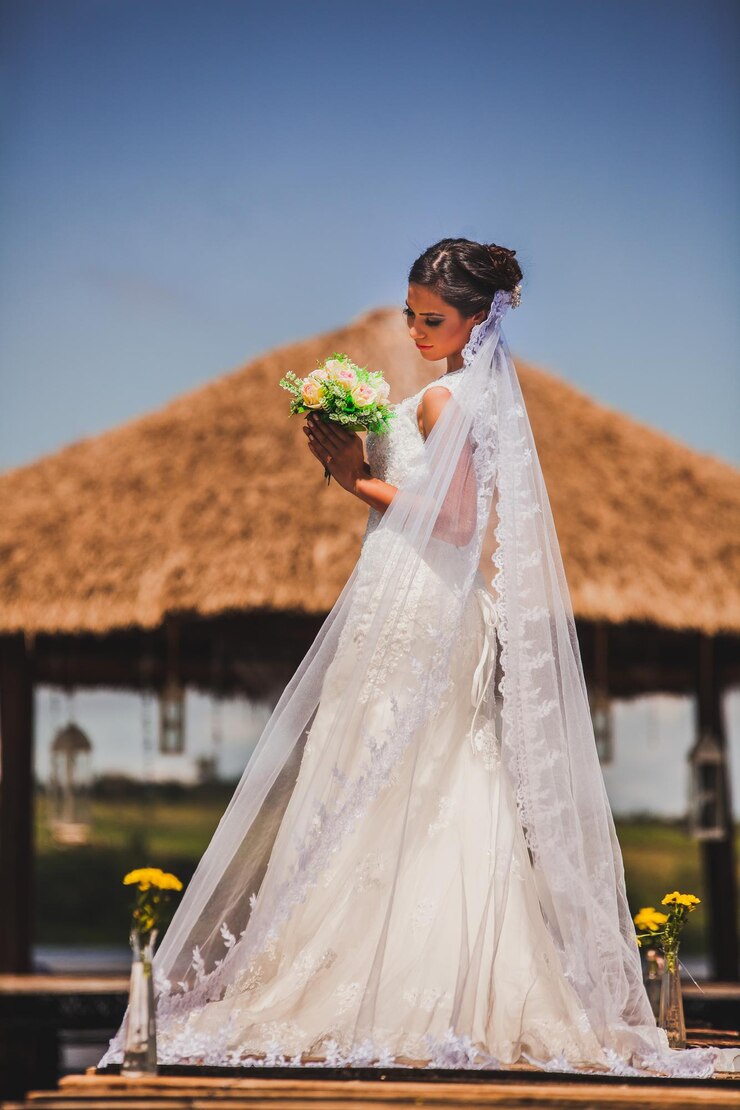 Foto novia en el campo