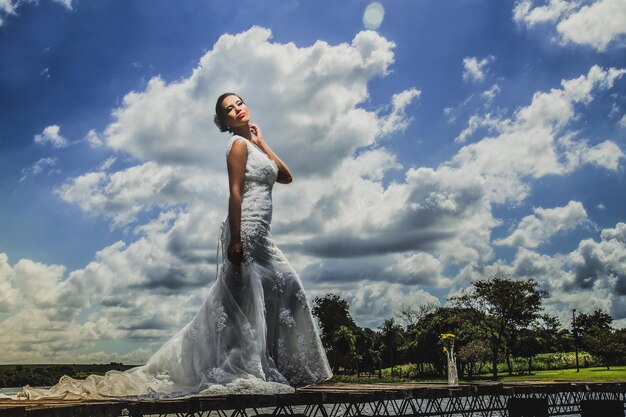 Foto novia im campo