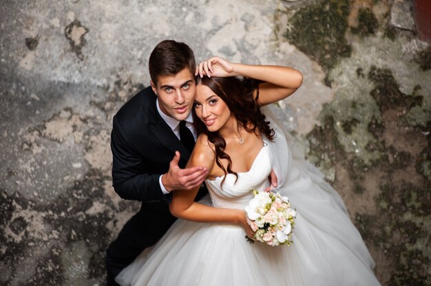 Novio y novia Día de la boda