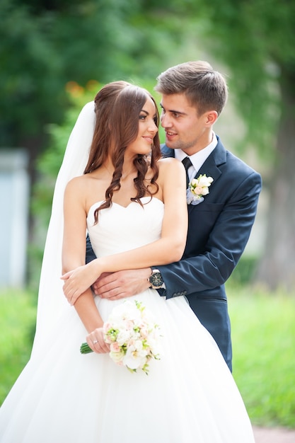 Novios antes de la boda