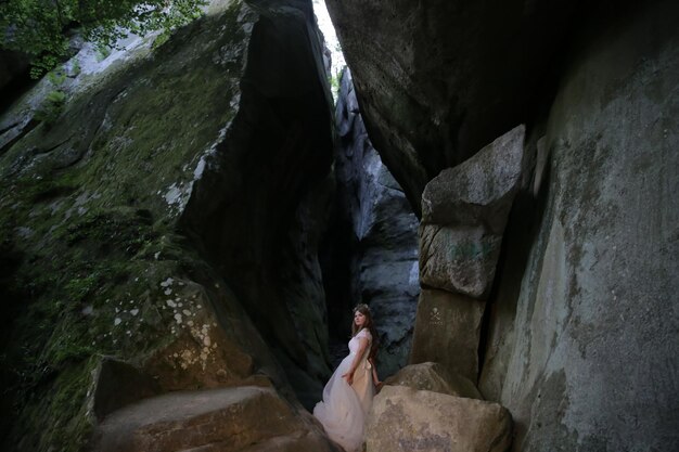 Novios en las montañas