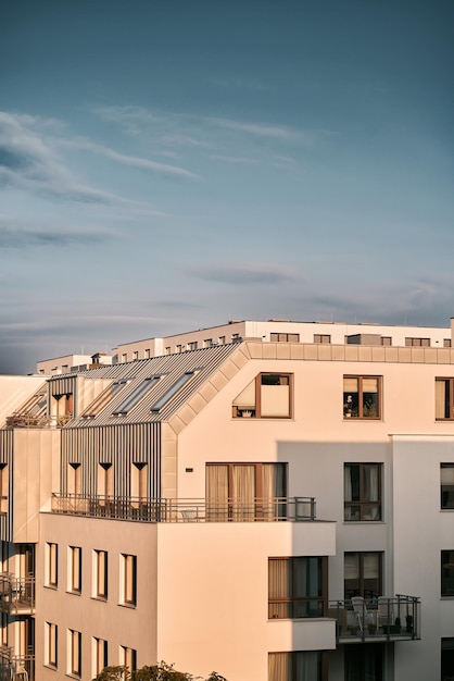 Novo complexo de apartamentos moderno Lowrise European complexo de apartamentos com instalações ao ar livre