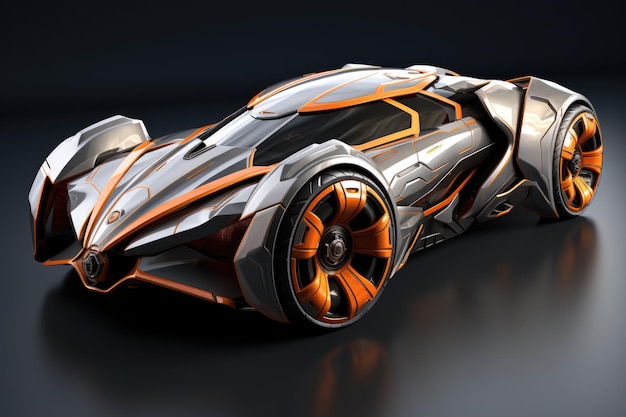 Novo conceito de design de carro de corrida hot wheels