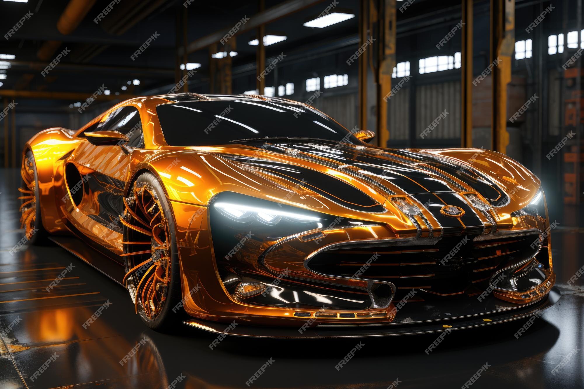 Novo conceito de design de carro de corrida hot wheels