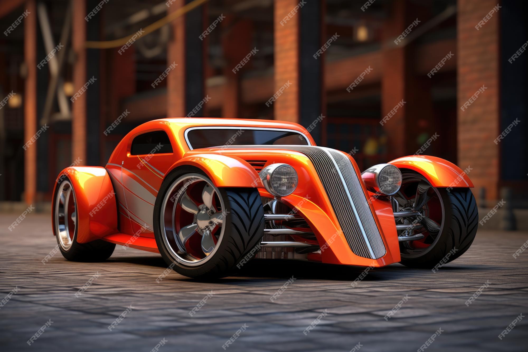 Novo conceito de design de carro de corrida hot wheels