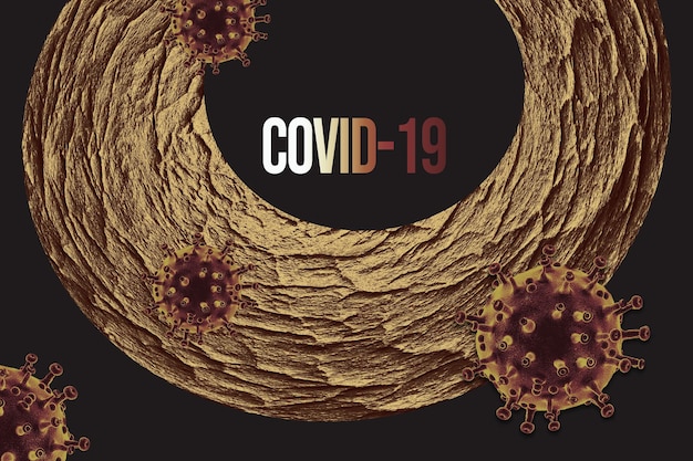 Novo conceito de virologia de risco de saúde médica de pandemia de coronavírus 2019nCoV
