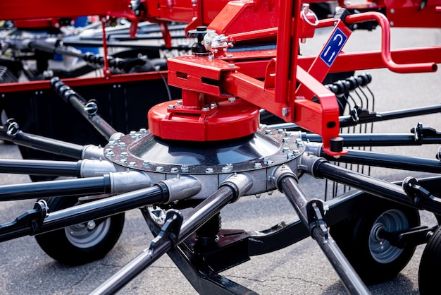 Novos detalhes de máquinas e equipamentos agrícolas modernos