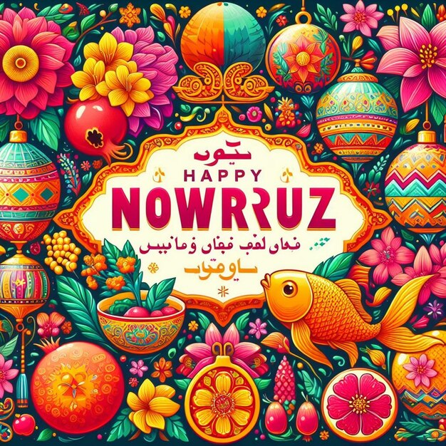 Nowruz magia em pixels fotos impressionantes capturando a essência do dia internacional