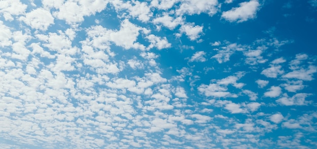 Nube blanca con fondo de cielo azul