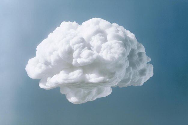 Una nube en el cielo con la palabra nube