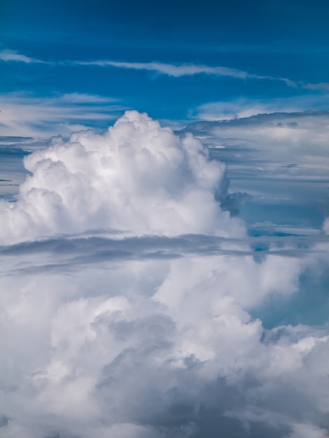 Nube y cielo