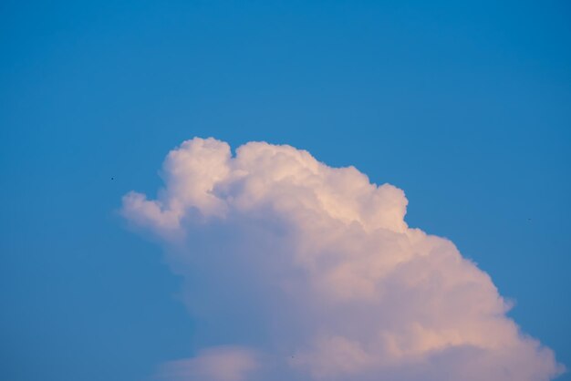 Una nube en el cielo