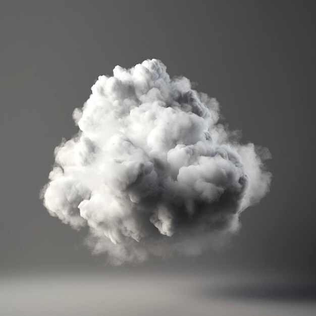 Foto nube contra el telón de fondo del cielo