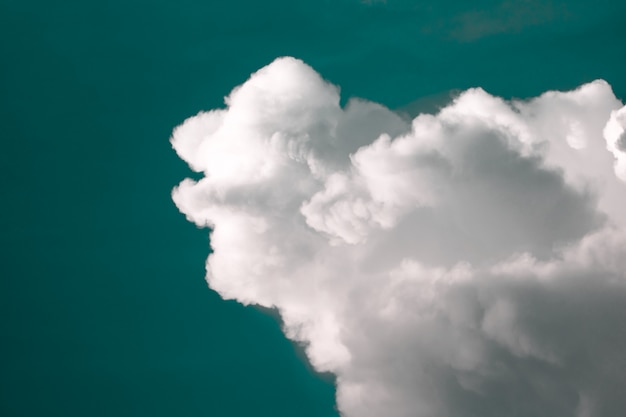 Foto nube dinámica y textura del cielo para el fondo abstracto