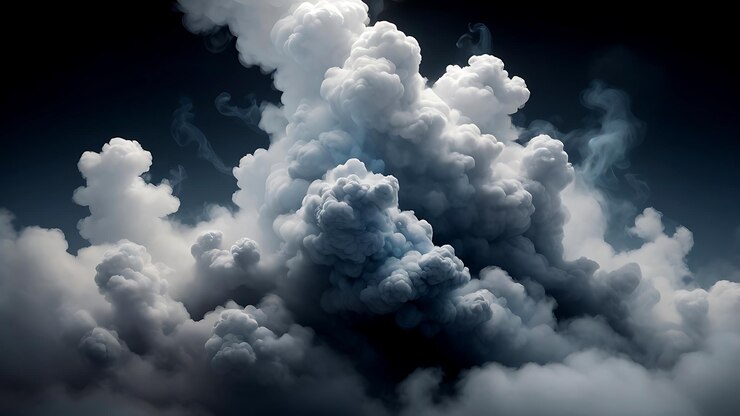 una nube que tiene la palabra humo en ella