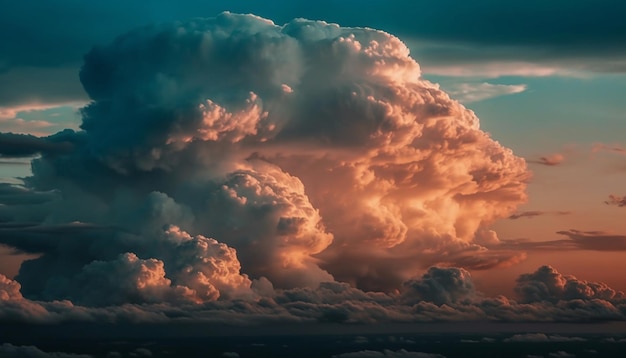 Una nube que tiene la palabra nube en ella