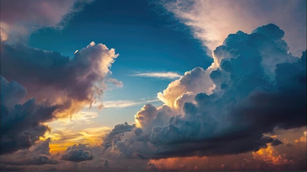 Foto una nube que tiene la palabra trueno en ella