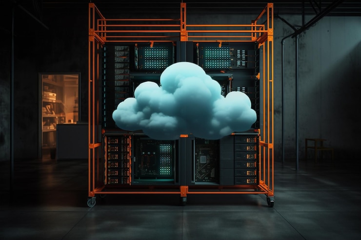 Foto nube de tecnología