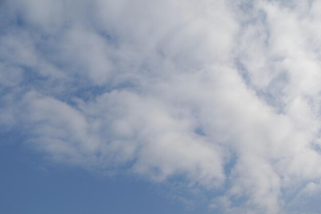 Nubes blancas en el cielo