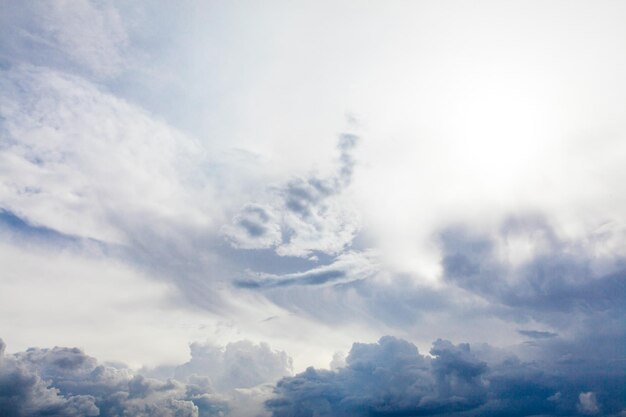 Nubes en el cielo azulxAxA